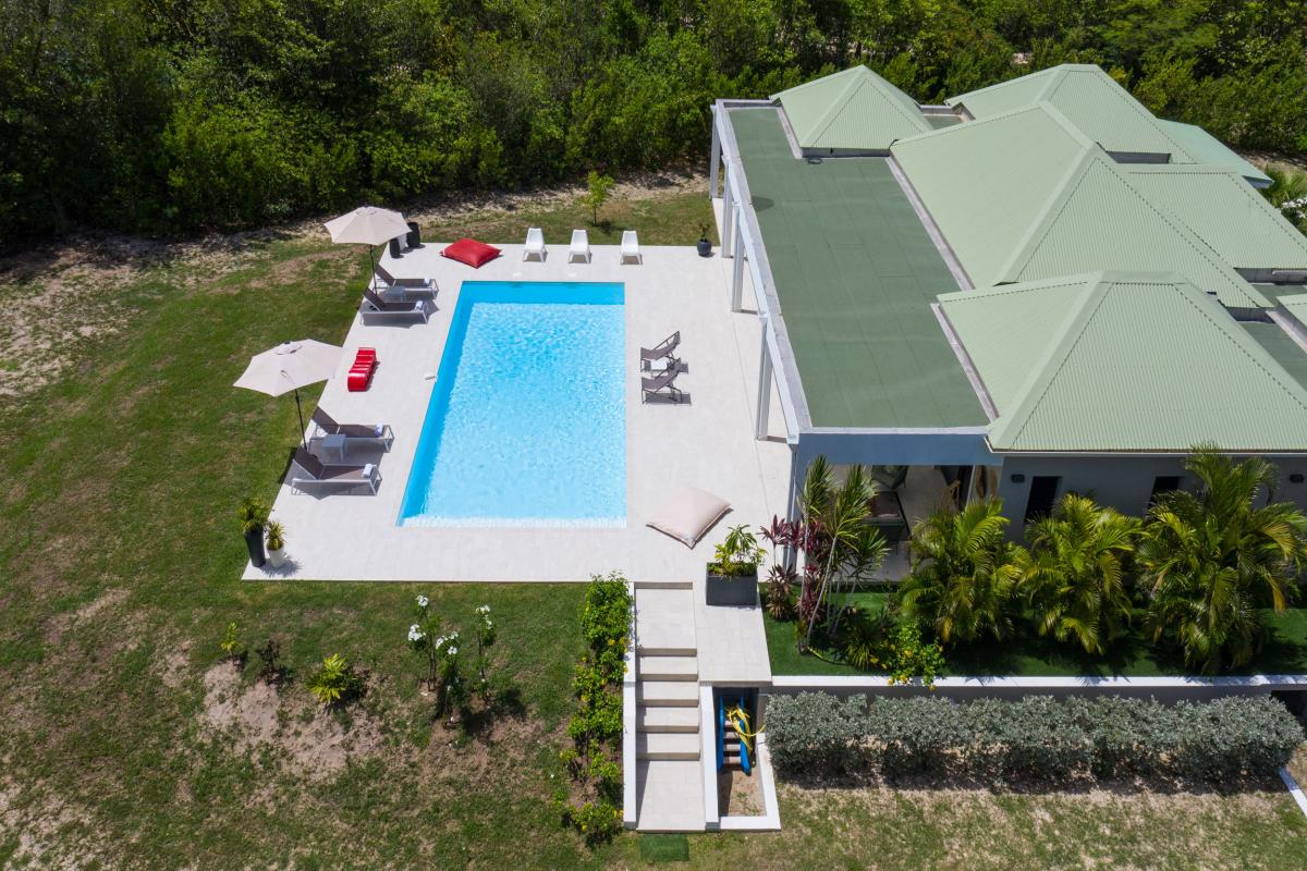 Villa Terres Basses à Saint Martin - vue d'ensemble
